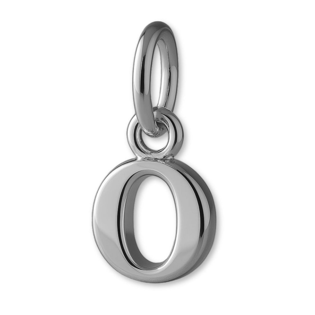 950 Platinum - Petite Letter Charm