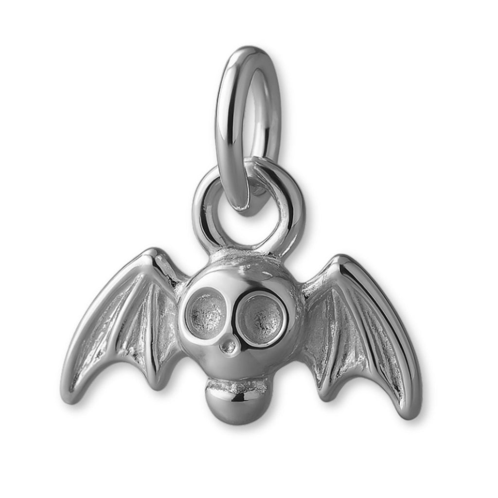 950 Platinum - Halloween Bat Charm