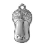 950 Platinum - Platypus Head Charm