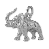 950 Platinum - African Bush Elephant Charm