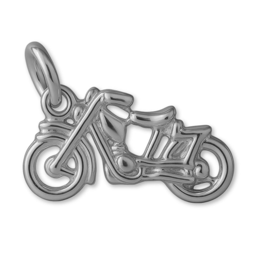 950 Platinum - Vintage Motorbike Charm
