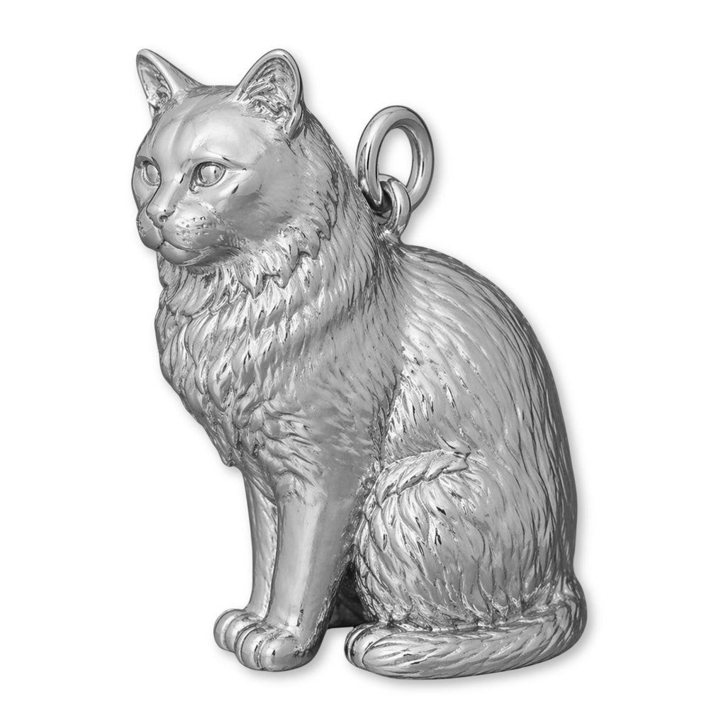 950 Platinum - Balinese Cat Charm