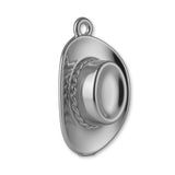 950 Platinum - Akubra Hat Charm