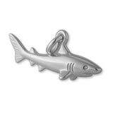 950 Platinum - Tiger Shark Charm