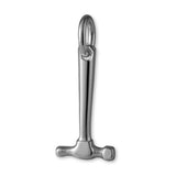 950 Platinum - Tradesman's Hammer Charm