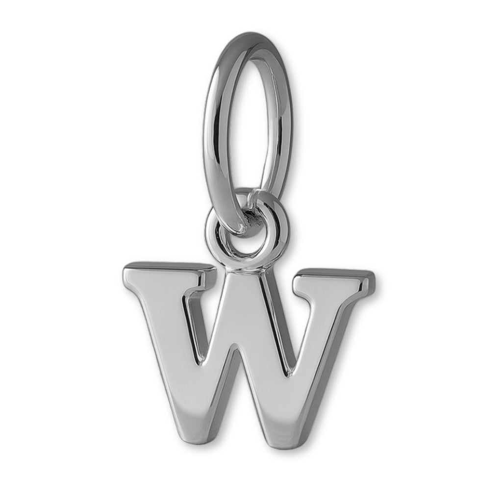 950 Platinum - Petite Letter Charm