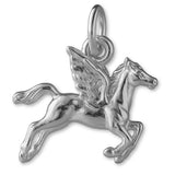950 Platinum - Flying Pegasus Charm