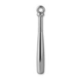 950 Platinum - Baseball Bat Charm