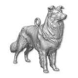 950 Platinum - Border Collie Dog Charm