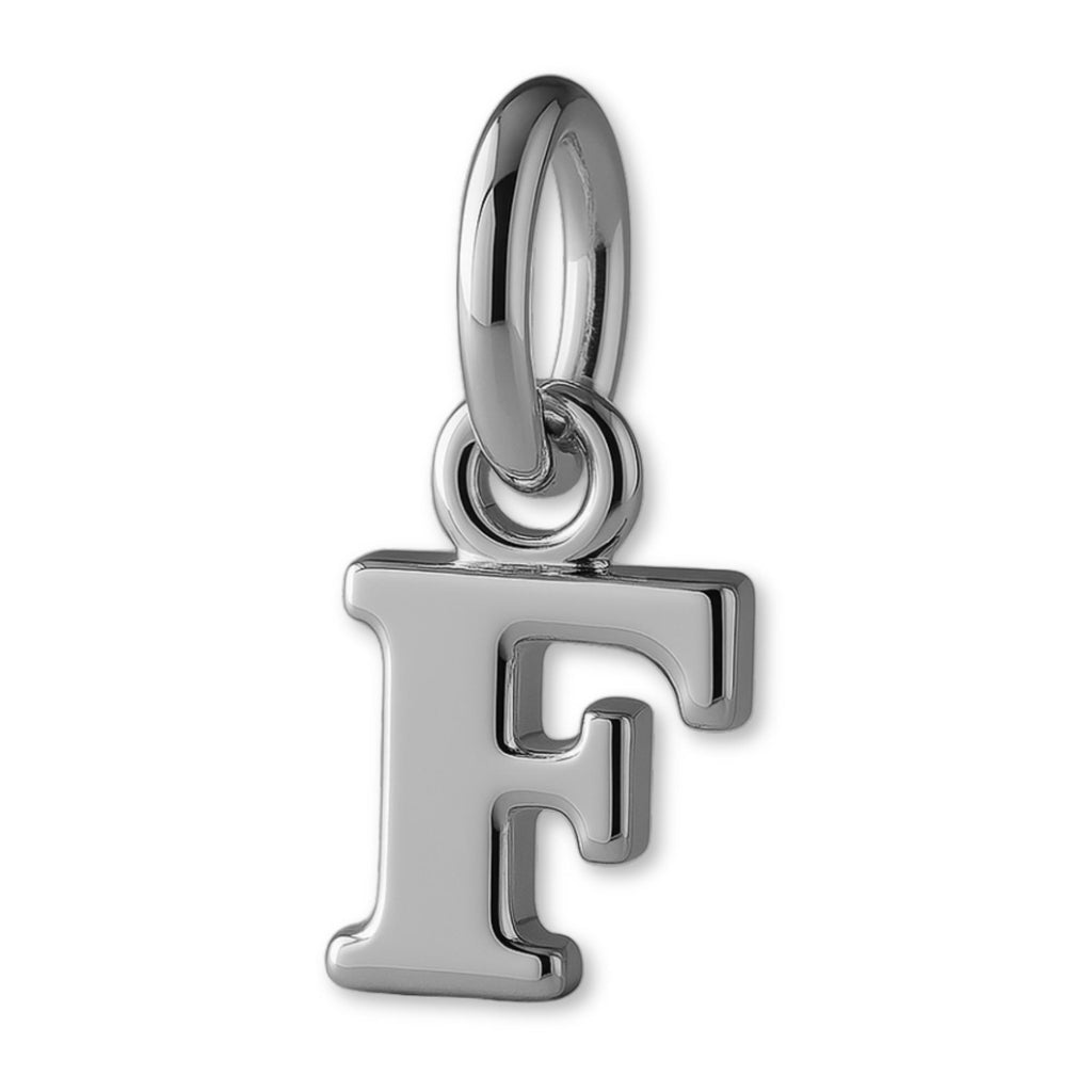 950 Platinum - Petite Letter Charm