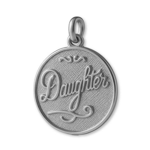 950 Platinum - Daughter Amulet Charm