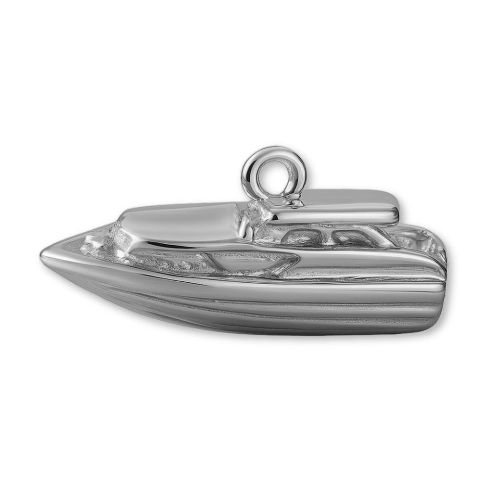 950 Platinum - Powerboat Charm