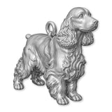 950 Platinum - Cocker Spaniel Dog Charm