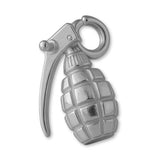 950 Platinum - Hand Grenade Charm