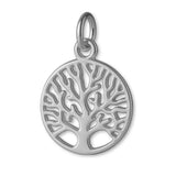950 Platinum - Openwork Tree of Life Charm