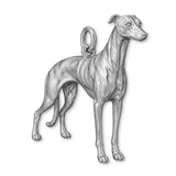 950 Platinum - Whippet Dog Charm