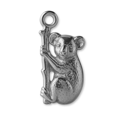 950 Platinum - Koala Hugging Tree Charm