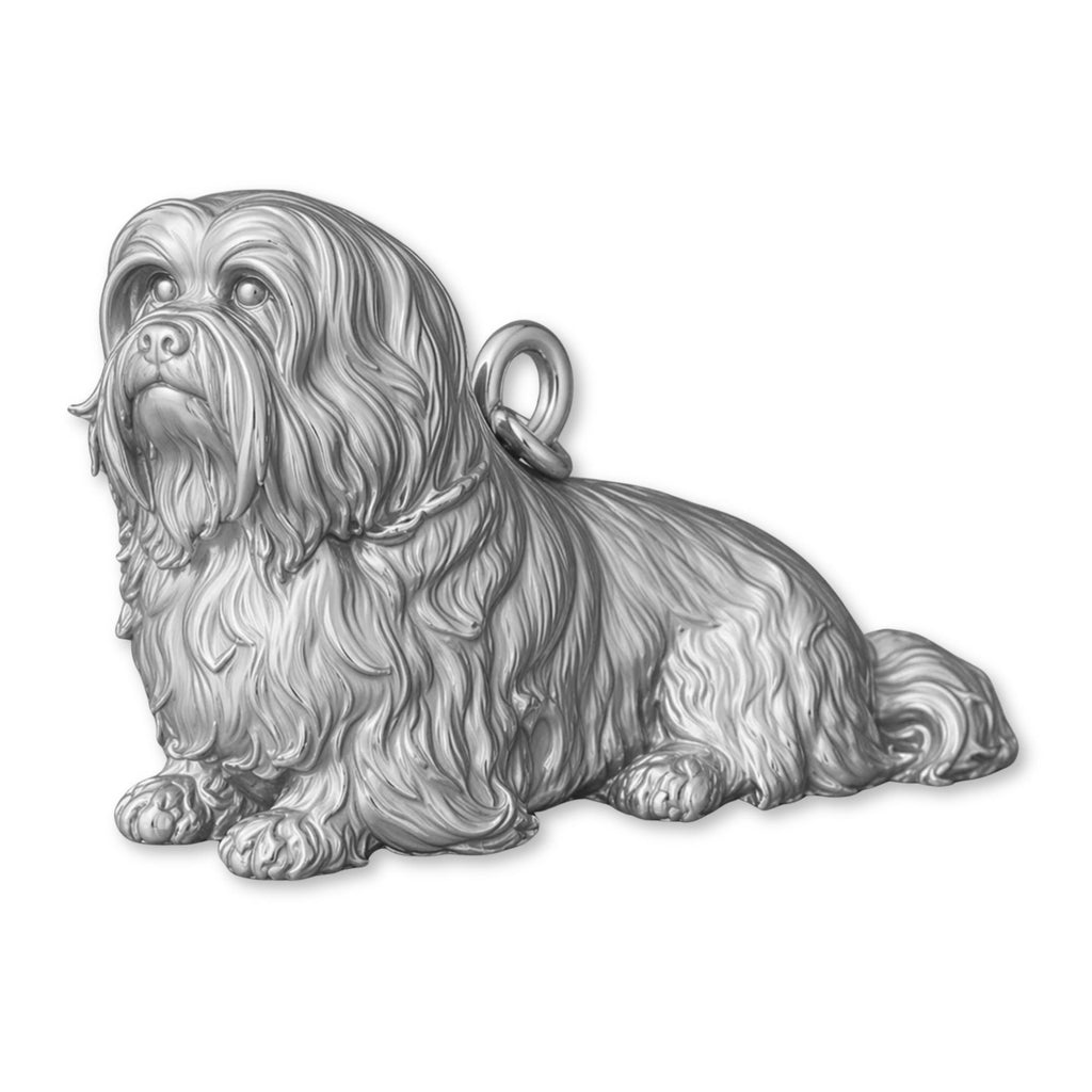 950 Platinum - Havanese Dog Charm