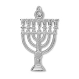 950 Platinum - Temple Menorah Charm