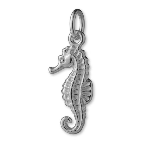 950 Platinum - Classic Seahorse Charm
