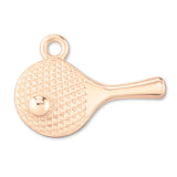 9ct Rose Gold - Table Tennis Paddle Charm