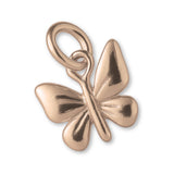9ct Rose Gold - Garden Butterfly Charm