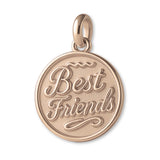9ct Rose Gold - Ornate Best Friends Amulet Charm