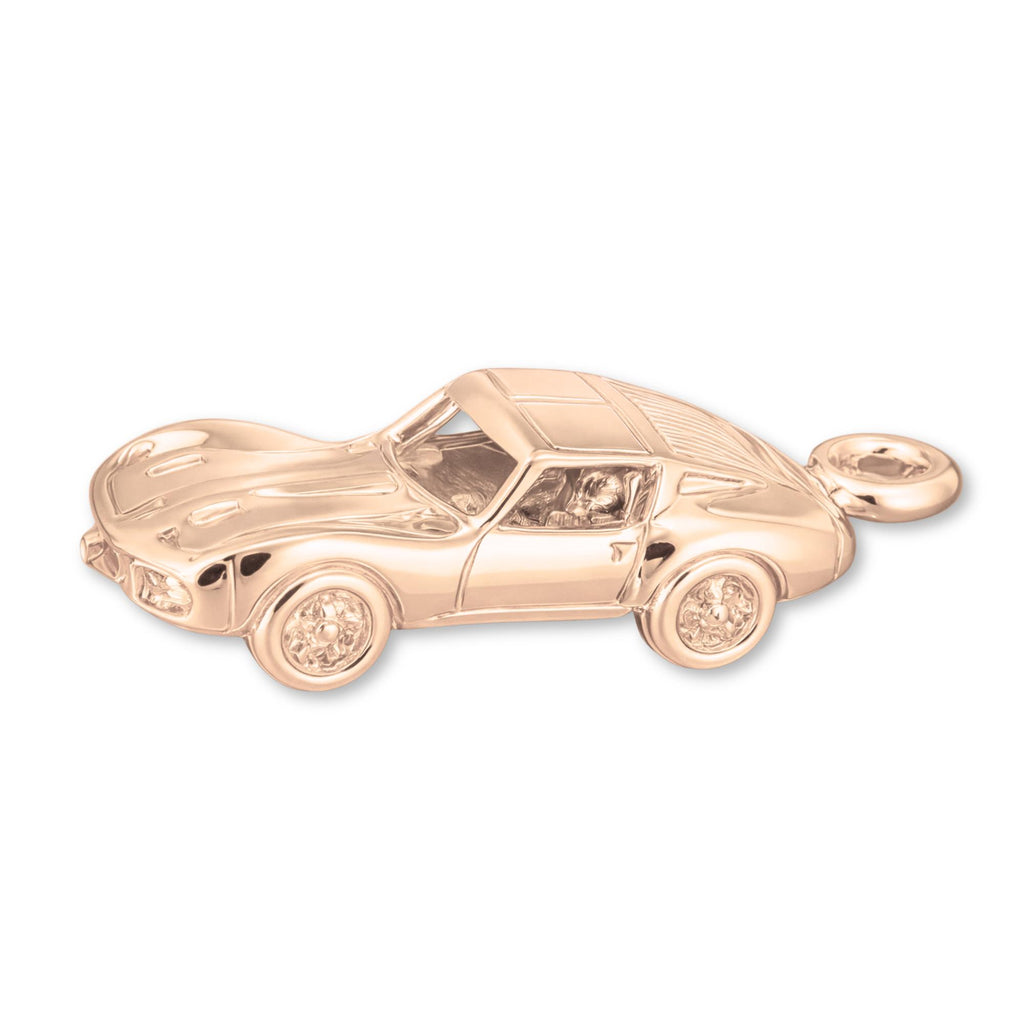 18ct Rose Gold - Sports Car Charm
