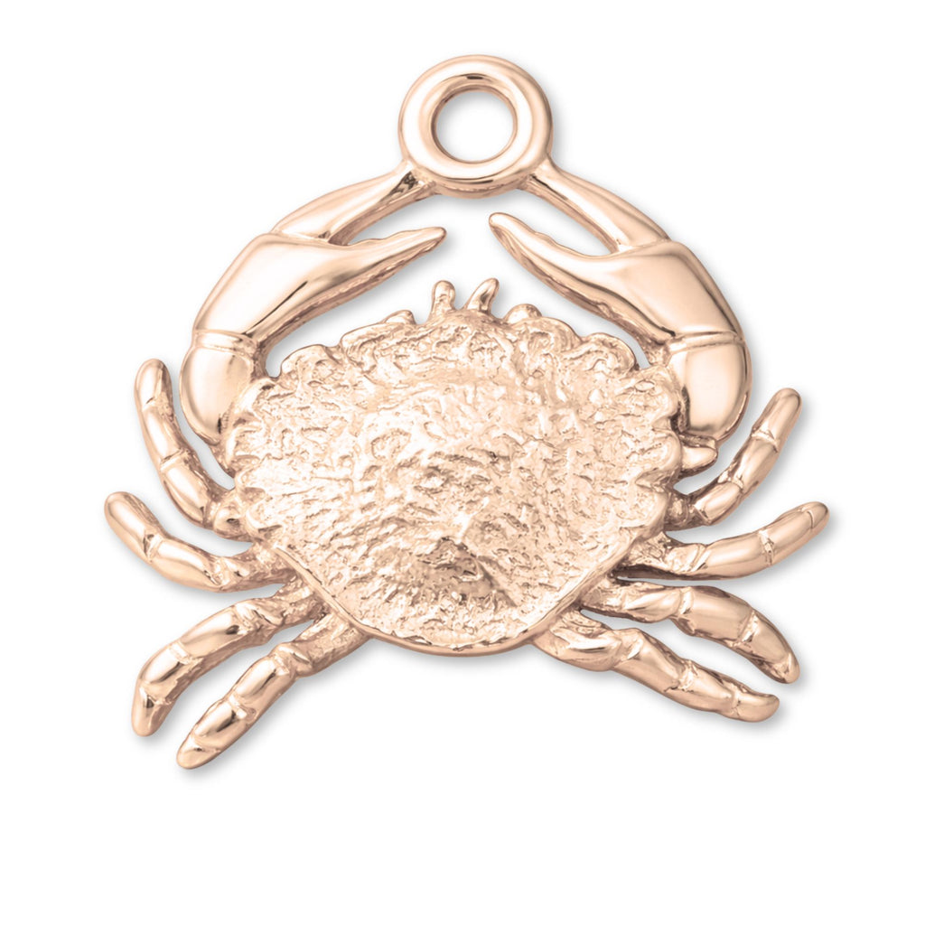 18ct Rose Gold - Sea Crab Charm