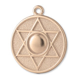 9ct Rose Gold - Star of David Amulet Charm