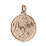 9ct Rose Gold - Daughter Amulet Charm