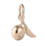 9ct Rose Gold - Fresh Apple Charm