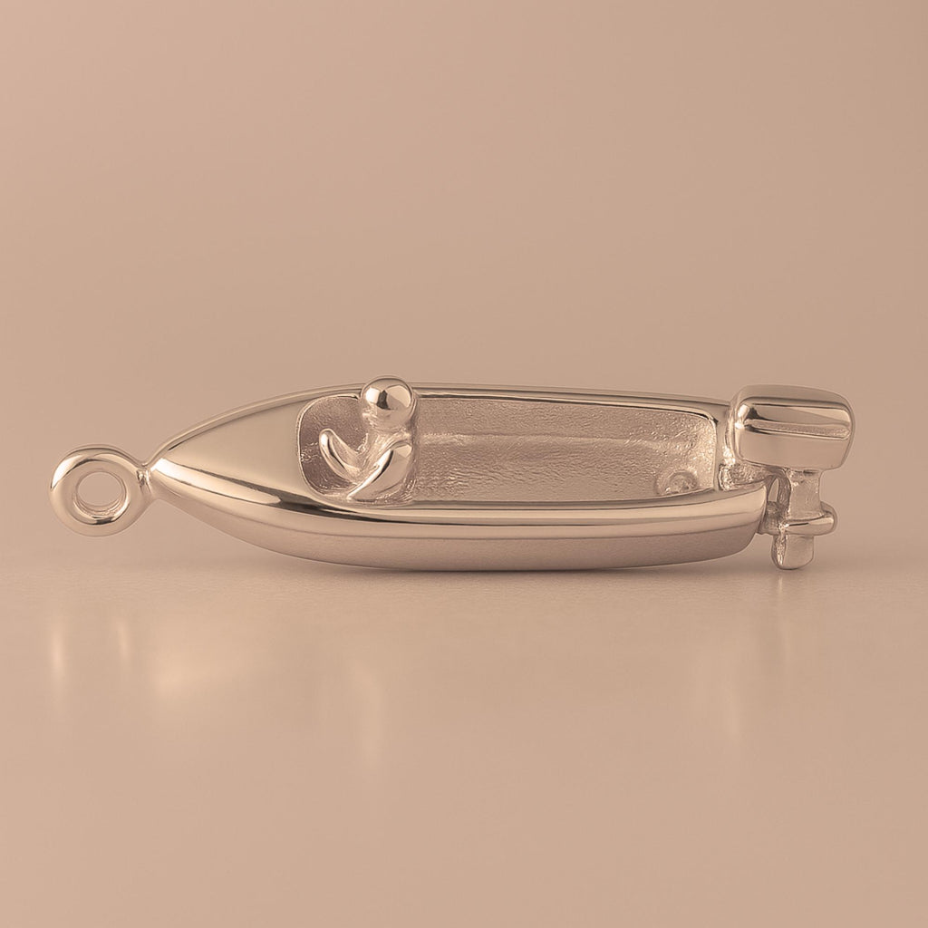 9ct Rose Gold - Speed Boat Charm