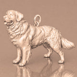 9ct Rose Gold - Bernese Mountain Dog Charm