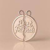 18ct Rose Gold - Classic Best Friends Amulet Charm