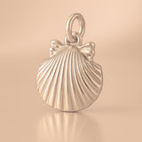 18ct Rose Gold - Cockle Beach Shell Charm