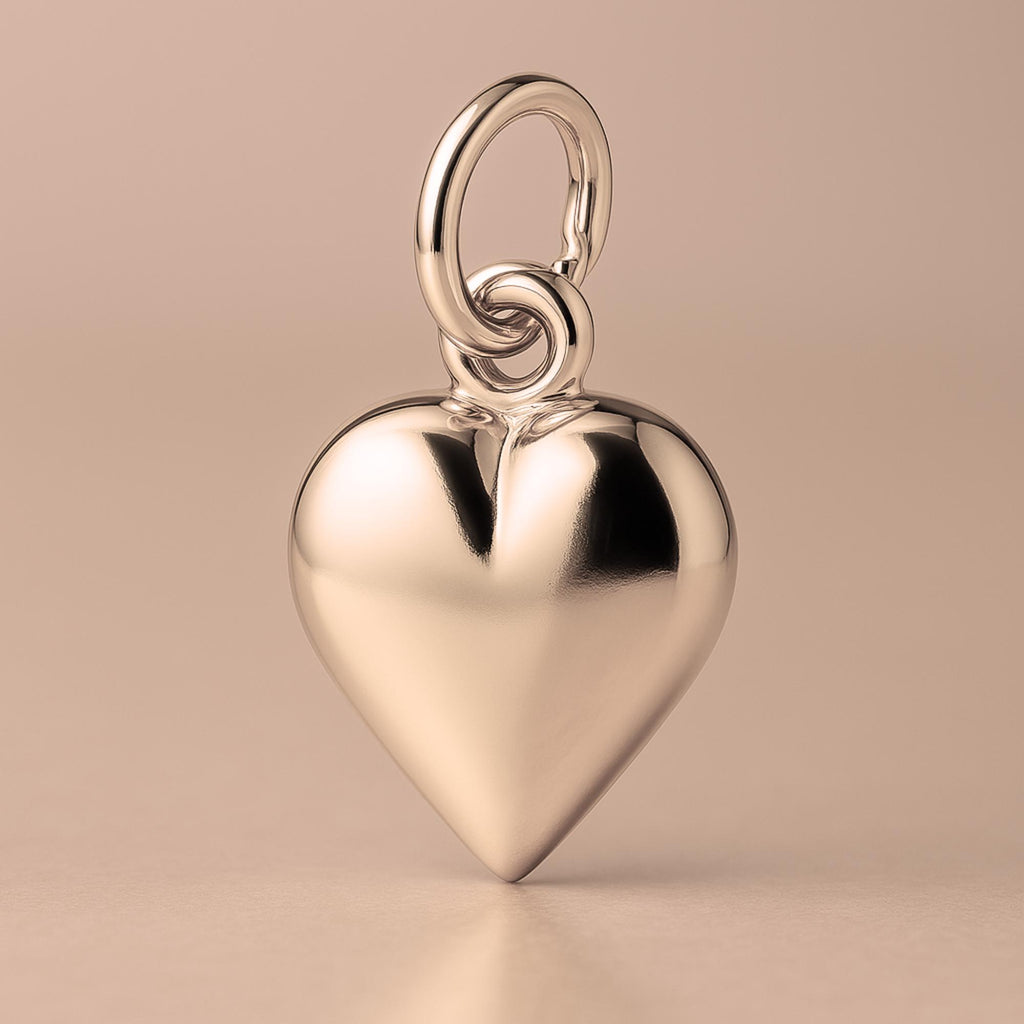 9ct Rose Gold - Minimalist Heart Charm