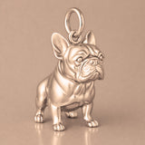 9ct Rose Gold - French Bulldog Charm
