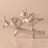 9ct Rose Gold - Mother Bird Charm