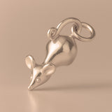 9ct Rose Gold - House Mice Charm