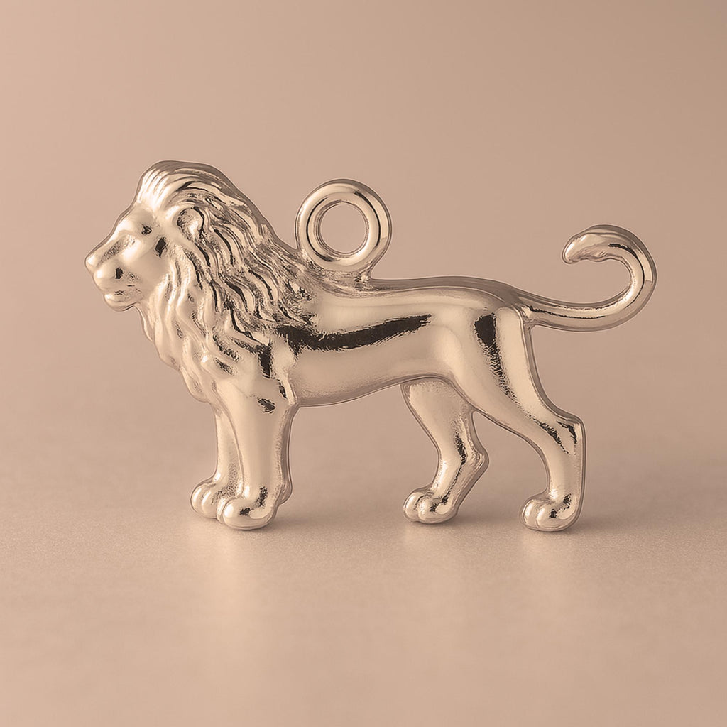 9ct Rose Gold - Pride Lion Charm