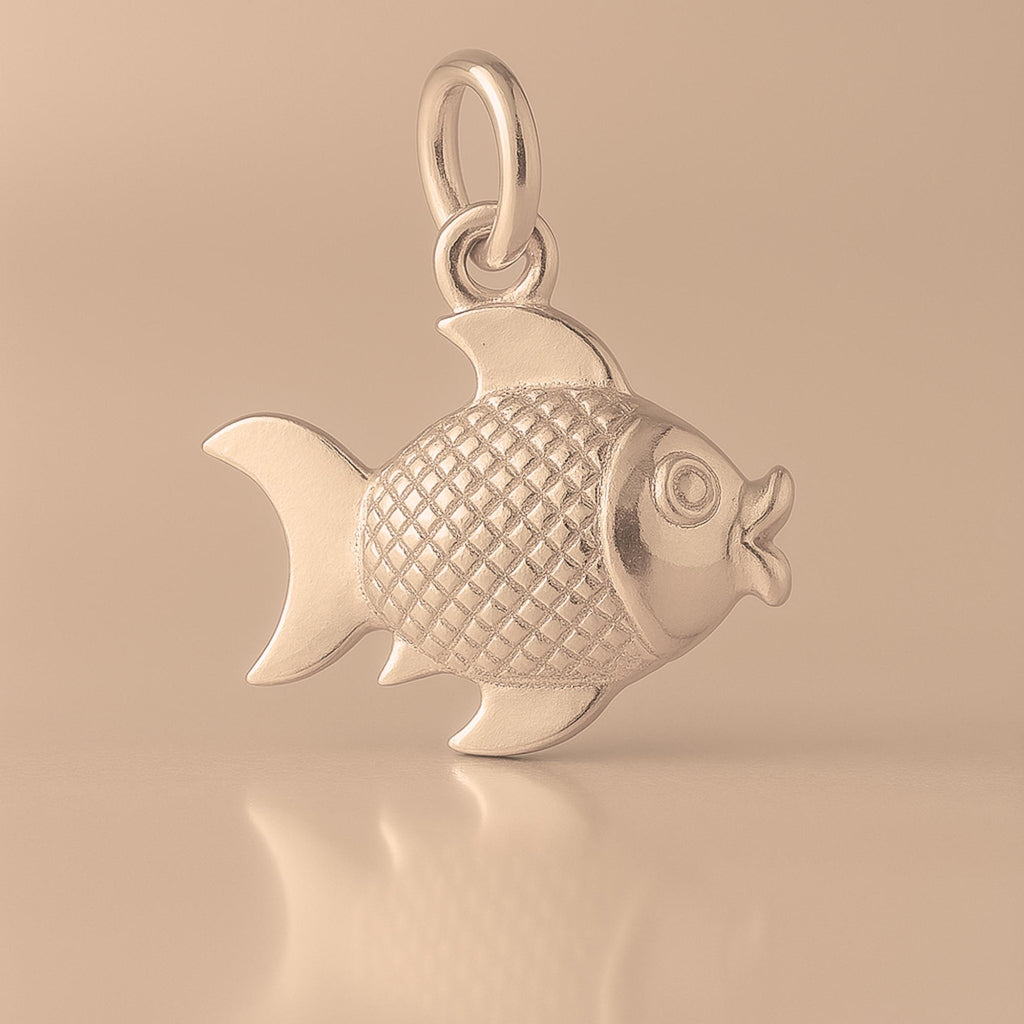 9ct Rose Gold - Lucky Goldfish Charm