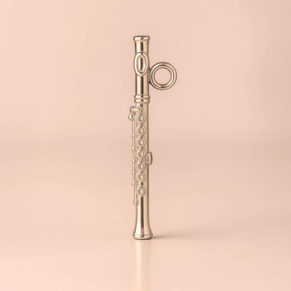 18ct Rose Gold - Concert Flute Charm