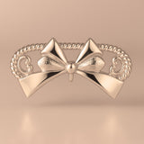 18ct Rose Gold - Ornate Bow Charm