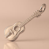 9ct Rose Gold - Acoustic Guitar Charm