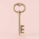 9ct Rose Gold - Vintage Castle Key Charm