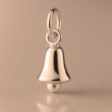 9ct Rose Gold - Classic Christmas Bell Charm