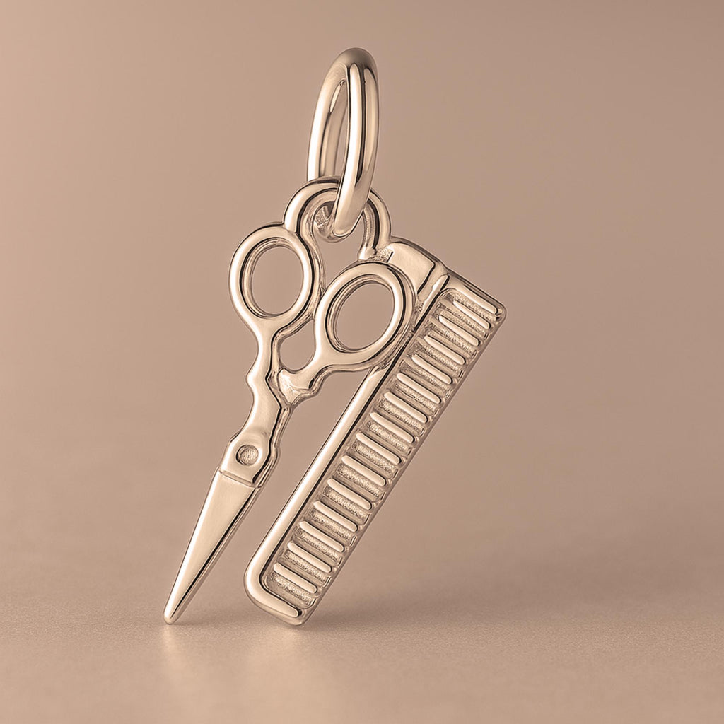 9ct Rose Gold - Barber Trinkets Charm