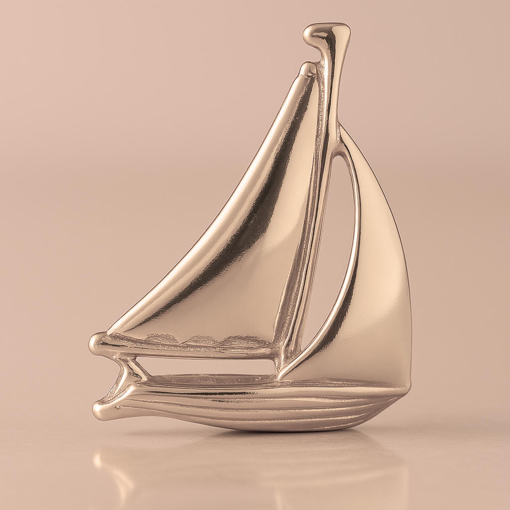 18ct Rose Gold - Sailing Yacht Charm