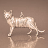 18ct Rose Gold - Toyger Cat Charm